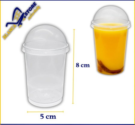 كاسة كريستال دائرية طويلة 10 علب