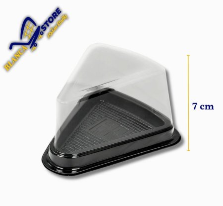 علبة كيك مثلث 25 علبة