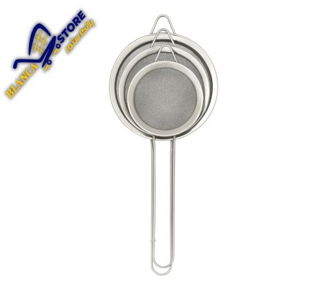 طقم مصفاة بثلاثة احجام